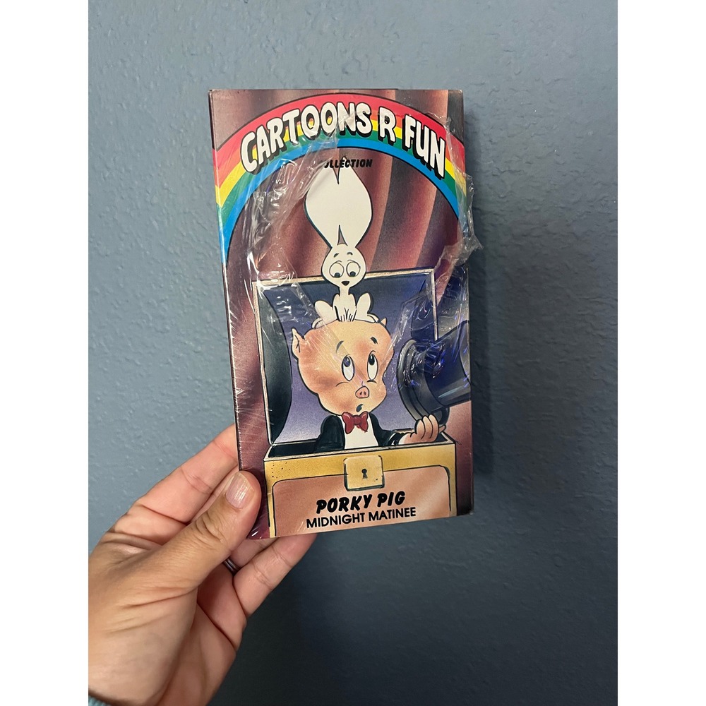Porky Pig Midnight Matinee VHS Cartoons Collection Vintage 1989 Looney Tunes